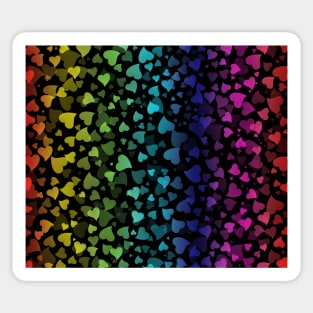 Hearts Colors Sticker